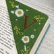 thumbnail image 2 of ?? 26 Letras Marcador De Libros Elegante Y Personalizado, Bordado A Mano, Con Esquina, Para Las Cuatro Estaciones, Divertido, Decoración, Hecho A Mano, Con Letras Personalizadas, Cosido A Mano, Con, 2 of 5