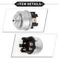 thumbnail image 5 of Unique Bargains No.0005453013 Ignition Lock Cylinder w/ Keys for MERCEDES-BENZ CITARO LP LP, 5 of 6