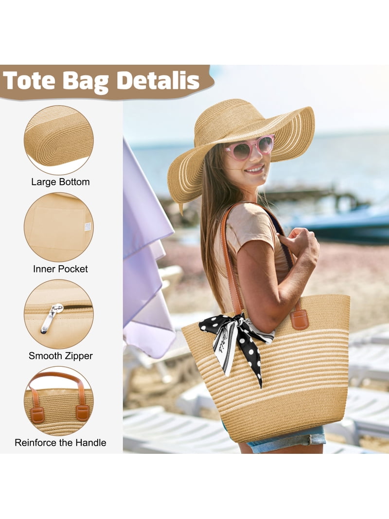 AEDAMURRA Foldable Sun Hats for Women, Breathable Wide Brim  display picture 3