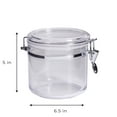 thumbnail image 4 of Mainstays Round Plastic Food Storage Canister - Small - 5.12” W x 6.5” D x 5.” H ​, 4 of 5