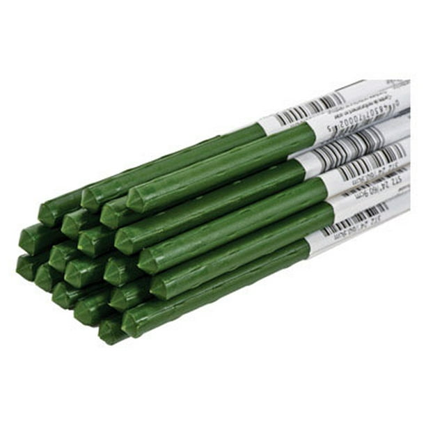 Bond 5� Steel Stake for Plant Support, Green Bond 5� Steel Stake for Plant Support, Green