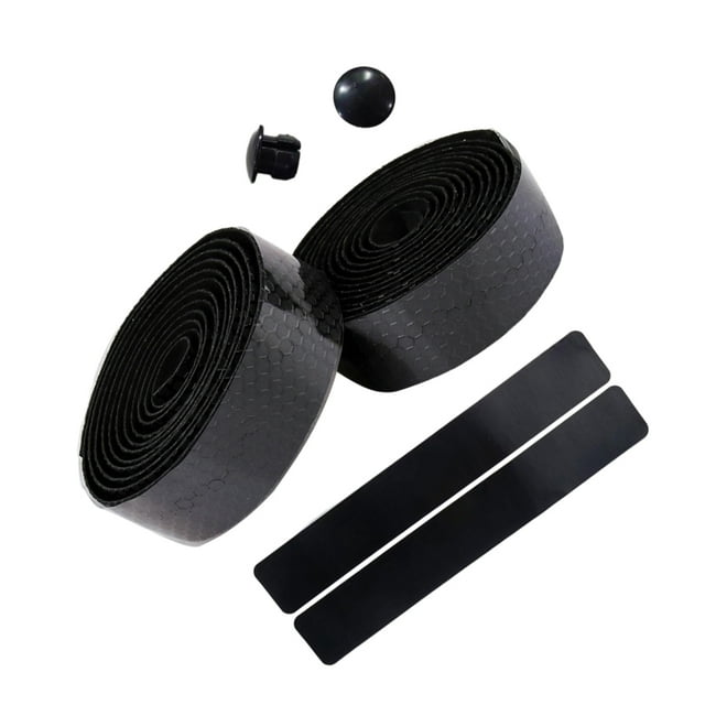 Cinturón de manillar Eigraketly Negro antideslizante Absorbe el sudor transpirable
