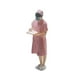 thumbnail image 3 of Figura pintada a mano de 1/64 personas, escultura de persona pequeña, decoración de escritorio, estatua de enfermera pequeña, personaje en miniatura, , Grabación Macarena la figura de la gente, 3 of 8