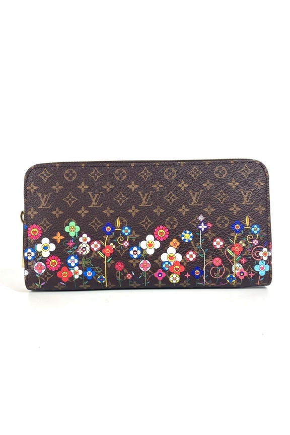 Pre-Owned LOUIS VUITTON M14162 Japan Limited LV x TM Zippy Wallet Monogram Takashi...