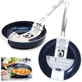 thumbnail image 1 of 1 Blue Sapphire Ceramic Coated Non Stick Frying Pan 8'' Frypan Eco Friendly Cook, 1 of 4