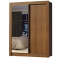 thumbnail image 1 of Ropero Closet Madesa Denver 2 Puertas Corredizas con Espejo Marrón, 1 of 9