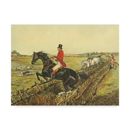 - Trademark Fine Art 'The English Hunt IV' Canvas Art by Henry Alken