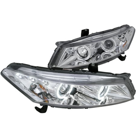 - Spec-D Tuning 2008-2012 Honda Accord Coupe Twin Halo Projector Headlights 2008 2009 2010 2011 2012 (Left + Right)