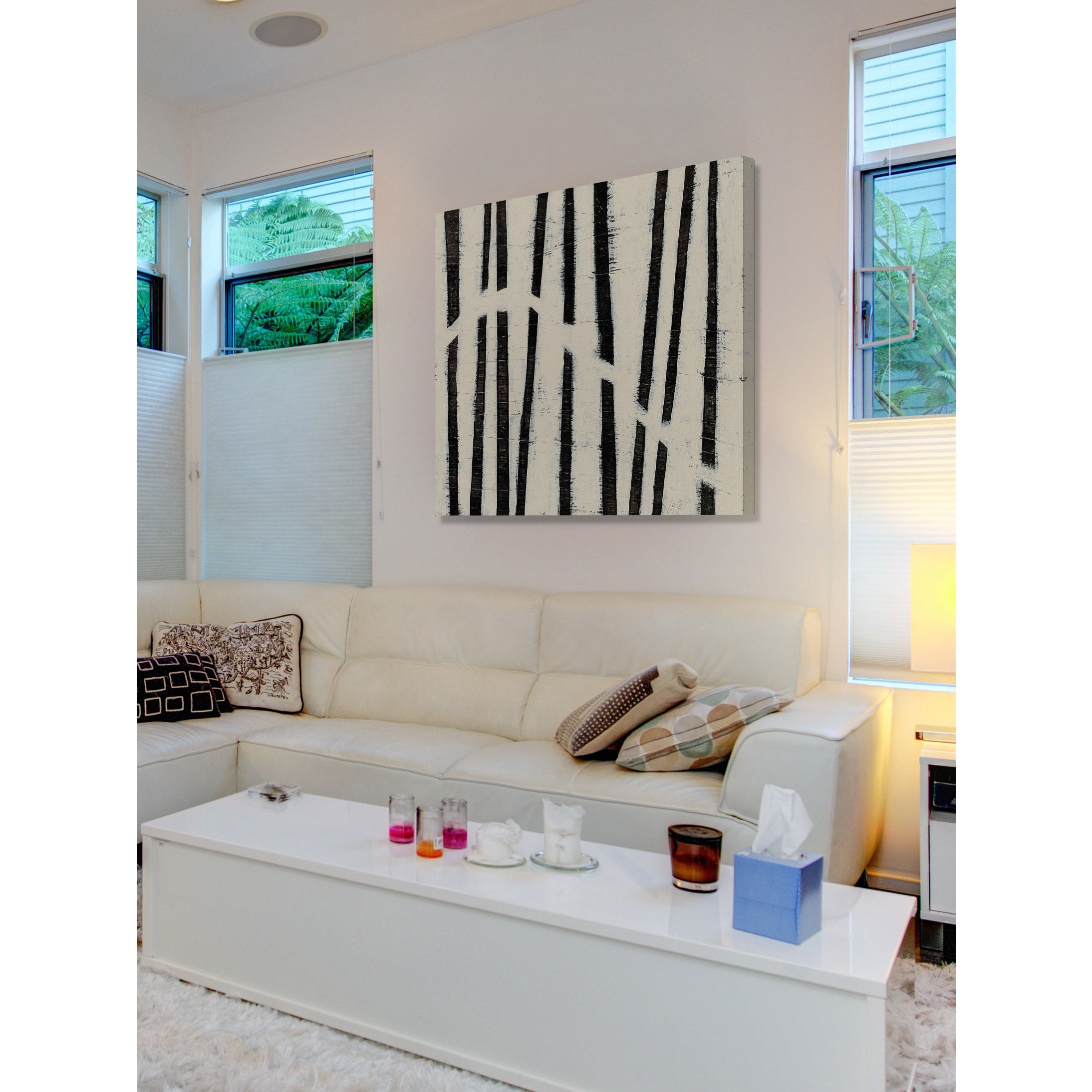 Marmont Hill "Hieroglyph VI" Painting Print on Wrapped Canvas