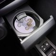 thumbnail image 4 of Car Pack oF 2, Auto For Cup Holder Small 2.56" Stone Car Cupholder Absorbent Set For Women Men Drink Cup Holder s,Two Seahorses, 4 of 6