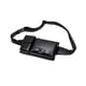 thumbnail image 1 of Bolso cuero p/hombres, mochila hombro cruzada pecho, impermeable agua (negro, mediano), 1 of 3