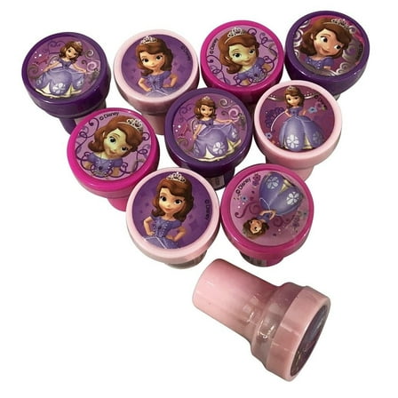 Party Favors - Sofia the First - Stampers - 10ct - Self Inking