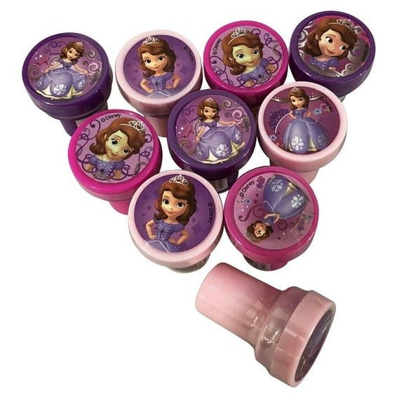 Party Favors - Sofia the First - Stampers - 10ct - Self Inking