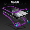 thumbnail image 3 of Dteck iPhone SE 2020 Case, Dual Layer Full Body Shockproof Protection Case Double Sides Tempered Glass Cover Flexible TPU Bumper For iPhone SE 2020 / iPhone 7 / iPhone 8, Purple, 3 of 9