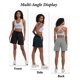 thumbnail image 5 of Shorts Bermuda deportivos de felpa para mujer Dalavch, algodón, paquete de 4, talla XL, 5 of 6