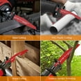 thumbnail image 4 of BATHTOI 8 Pack 6 inch 6/12 Tpi Reciprocating Saw Blades for Wood and Nail-Embedded Wood Cutting, 4 of 7