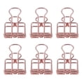 thumbnail image 4 of Binder Clips, Paper Clamps Strong Clamping Force Multi Use Gift  For Office Blue,Green,Rose Gold, 4 of 8