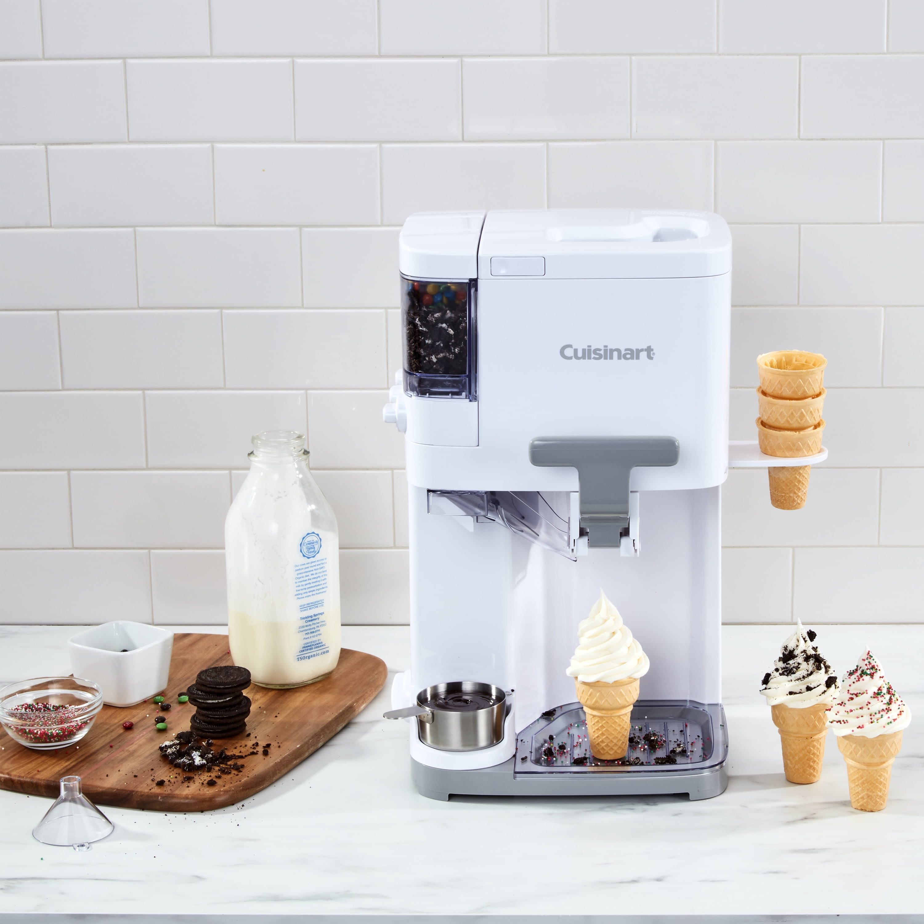 Cuisinart Soft Serve Ice Cream Machine- Mix It In Ice Cream Maker