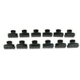 thumbnail image 2 of 12/paquete de pinzas pequeñas de resina para el cabello, pinzas para el cabello, pinzas para el cabello, herramientas para mujeres y niñas Negro jinwen mini pinzas para el cabello para niñas, 2 of 8