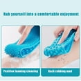 thumbnail image 3 of fastboy Back Scrubber Silicone Bath Body Brush Exfoliating Long Double Side Back Scrubber, 3 of 8