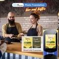 thumbnail image 5 of Offline Language Translator Device,Latest Two-Way Al Real-time Translator in 8 Offline Language, 106 Languages, Voice/Photo Translation,  180H,Instant Translator for Business,Study&Travel, 5 of 12