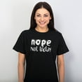 thumbnail image 2 of TotallyTorn Nope Not Today Novelty Sarcastic Funny Saying Tees Mens Graphic T Shirts, 2 of 5
