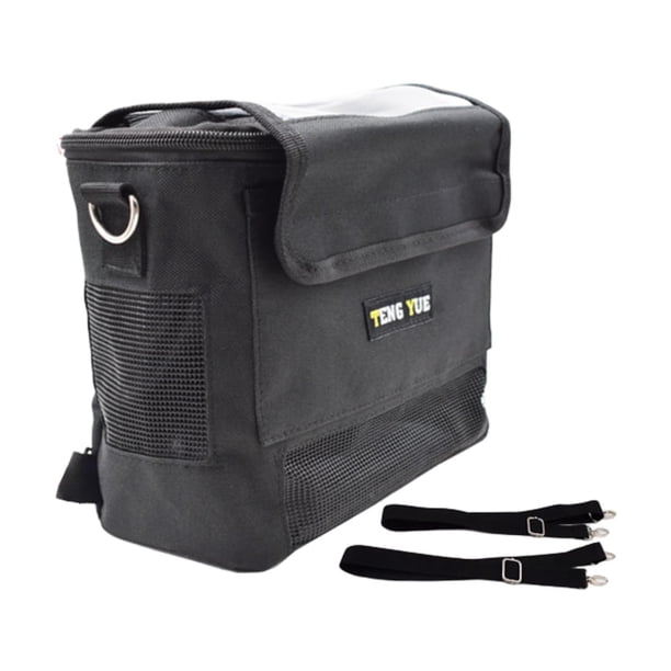 Bolsa de transporte para concentrador de O2, resistente, portátil, cómoda, para hombro o mochila. 21 cm x 10 cm x 21 cm