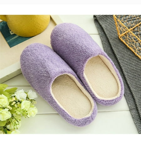 Comfortable Anti-Slip Warm Indoor Slippers Women Shoes Winter Slipper | Walmart Canada