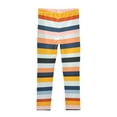 thumbnail image 4 of joogoo Girls' Leggings Stripe Line Yoga Pants 4T, 4 of 8