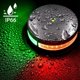 thumbnail image 2 of Boat Light Bi Color Bow Light LED Navigation Lights Waterproof Stainless Steel Red and Green Sailing Lights, 2 of 3