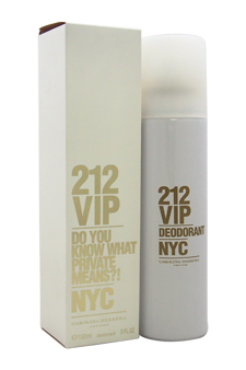 212 VIP NYC by Carolina Herrera Women 5.1 oz Deodorant Spray