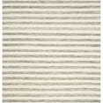 thumbnail image 4 of Safavieh  Dhurries Drema Hand-knotted Stripe Area Rug Brown/Ivory 3' x 5' 3' x 5' Indoor, Handmade Living Room, Bedroom Rectangle, 4 of 8