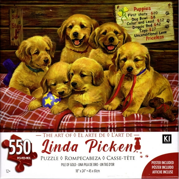 Pile of Gold 550 Piece Puzzle