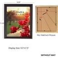 thumbnail image 3 of Decorebay Home Solid Wood Single Photo Display Picture Frames - Black Brown, 3 of 3