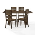 thumbnail image 4 of Crosley Furniture Joanna 5-Piece Dining Table Set in Dark Oak, 4 of 9