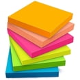 thumbnail image 1 of Notas Adhesivas Neon Tipo Post-it 500 Hojas 7.2x7.2cm Block esquí esquí Gafas de esquí, 1 of 5