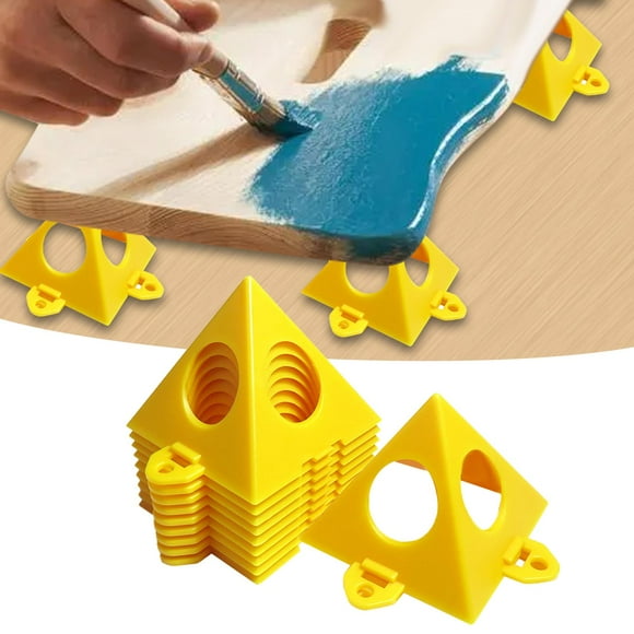Elodie 10 Pieces Painter Pyramid Stands Versatile Art Supply Mini Cone Paint Stands