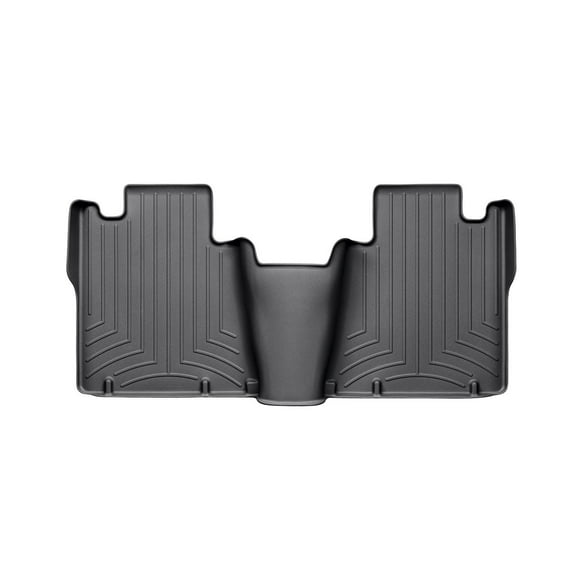 WeatherTech Custom Fit FloorLiners compatible with Explorer, Mountaineer - 2nd Row, Black