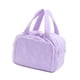 thumbnail image 4 of Bolsa de maquillaje de viaje, organizador de artículos de tocador de viaje, gran capacidad, doble cabezal. Púrpura, 4 of 9