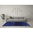 thumbnail image 3 of Ahgly Company Indoor Square Persian Blue Bohemian Area Rugs, 8' Square, 3 of 4