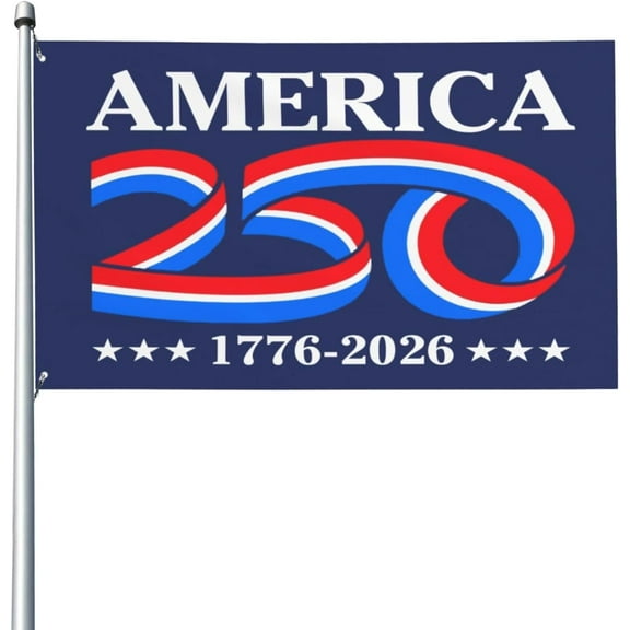 America 250th Birthday 250 Years Usa 1776 2026 Flag 3x5 Banner for Outside Inside