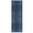 Blue, variant on FairOnly Blue 2'x6'Modern Machine Washable Non Slip RunnerRug Intertwined Geometric Soft Low Pile Rug for Dining Room Laundry Kitchen