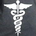 thumbnail image 3 of CafePress - Medical Symbol Caduceus Women's Dark T Shirt - Women's Traditional Fit Dark T-Shirt, 3 of 4
