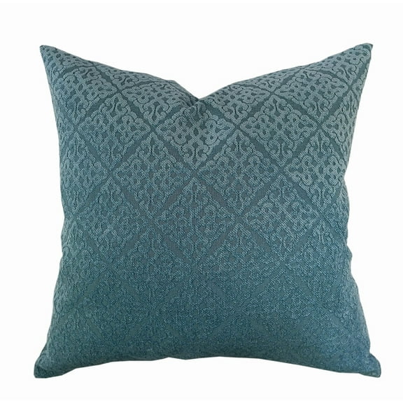 Diamond Patterned Chenille Decorative Spa Pillow - Down alternative Filled