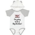 thumbnail image 3 of Inktastic I'm Going to Be a Big Brother Boys Baby Bodysuit, 3 of 5