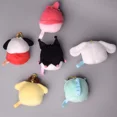 thumbnail image 3 of LLavero de juguete de peluche para Cosplay de pingüino, Cartera de Anime My Melody, Cinnamoroll, Kuromi, Hangyodon, monedero colgante, 3 of 5