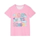 thumbnail image 2 of Fiudx Camiseta para Niños, Suave Mezcla de Poliéster, Cuello Redondo Moderno, Manga Corta Cómoda, Uso Diario Informal, Moda para Niños y Niñas, Lavado a Mano., 2 of 6