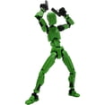 thumbnail image 4 of (Verde) (Sin Ensamblar Los Clientes Deben Ensamblarlo Ellos Mismos) Prototipo Muñeca Impresa en 3D Muñeca Lucky 13 Robot Cuerpo Artefacto Descompresión Y Juego (embalaje en OPP Engrosada Externamente), 4 of 9