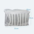 thumbnail image 3 of Ikohbadg Shoe Washing Bag for Washing Machine, Anti-Deformation Laundry Artifact, Mesh Storage Bag for Shoes, Convenient and Space-Saving Shoe Washing Basket, Pack of 2, 3 of 3