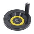thumbnail image 1 of Control Handwheel, Lathe Hand Wheel Easy Installation 16x160mm  for Milling Machine, 1 of 8